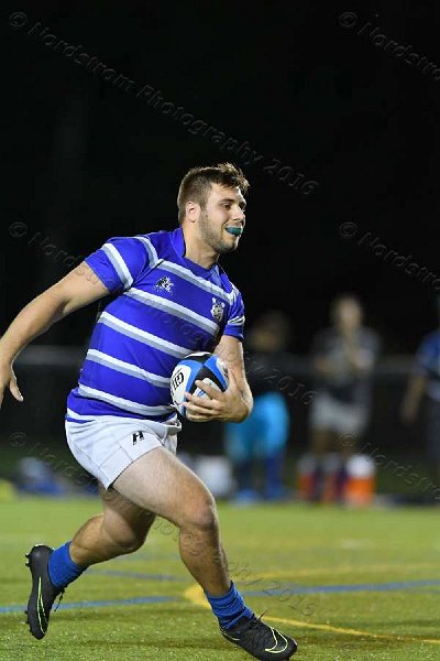 Wheaton Men\'s Rugby vs Mass Maritime.  Photo by Keith Nordstrom